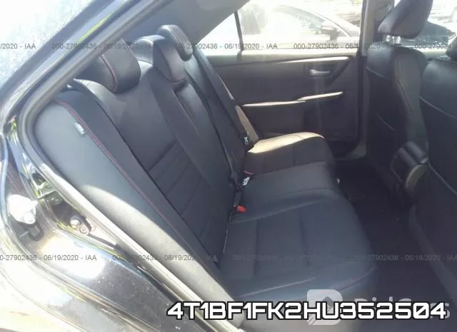 4T1BF1FK2HU352504 фото 9