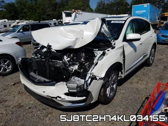 5J8TC2H74KL034155 фото 3