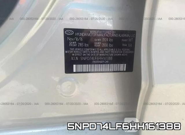 5NPD74LF6HH161388 фото 10