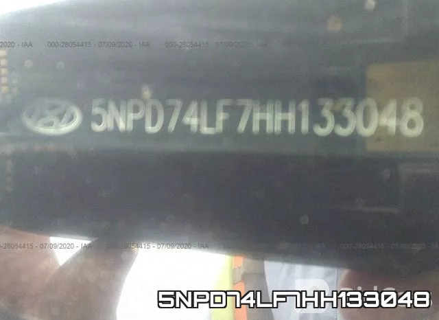 5NPD74LF7HH133048 фото 10