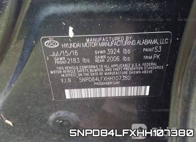 5NPD84LFXHH107380 фото 10