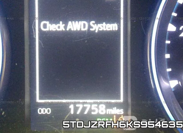 5TDJZRFH6KS954635 фото 8