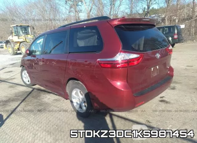 5TDKZ3DC1KS987454 фото 4