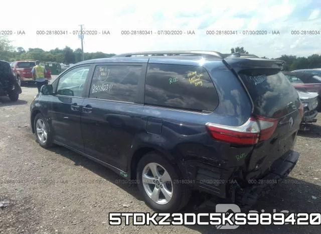 5TDKZ3DC5KS989420 фото 4