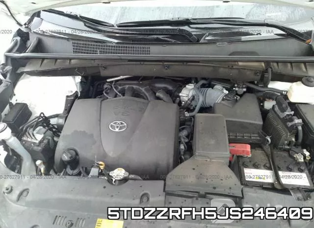 5TDZZRFH5JS246409 фото 2