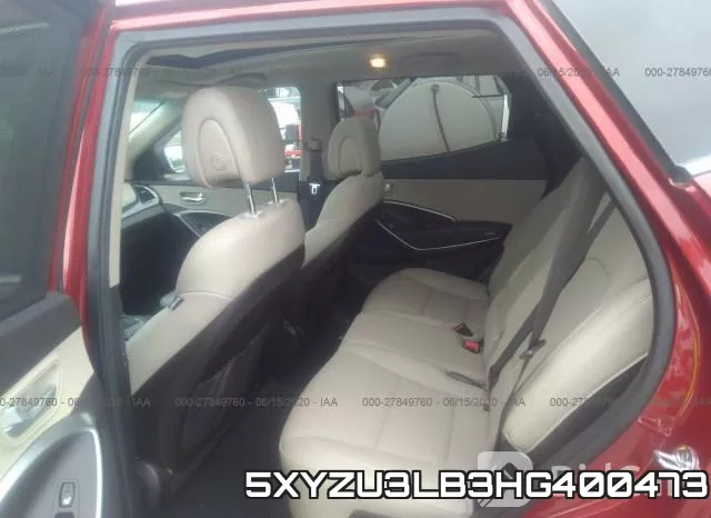 5XYZU3LB3HG400473 фото 9