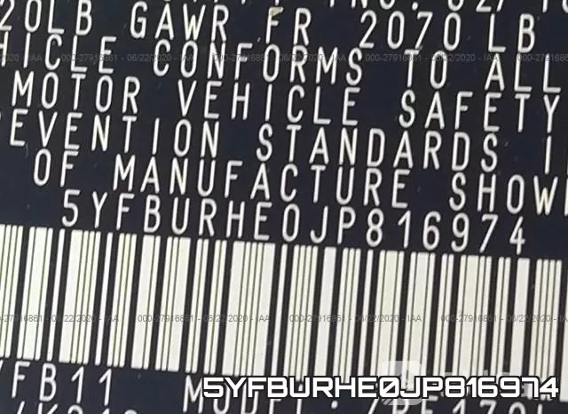 5YFBURHE0JP816974 фото 10