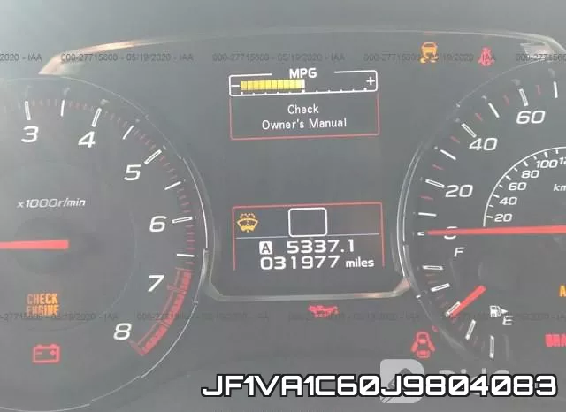 JF1VA1C60J9804083 фото 8