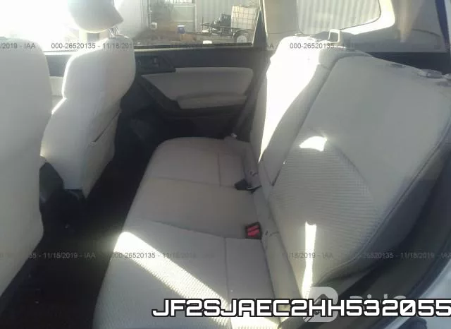 JF2SJAEC2HH532055 фото 9