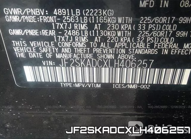 JF2SKADCXLH406257 фото 10