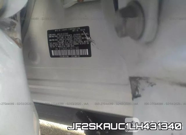 JF2SKAUC1LH431340 фото 10