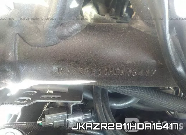 JKAZR2B11HDA16417 фото 2