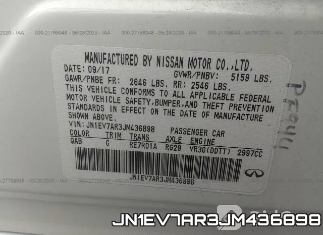 JN1EV7AR3JM436898 фото 10