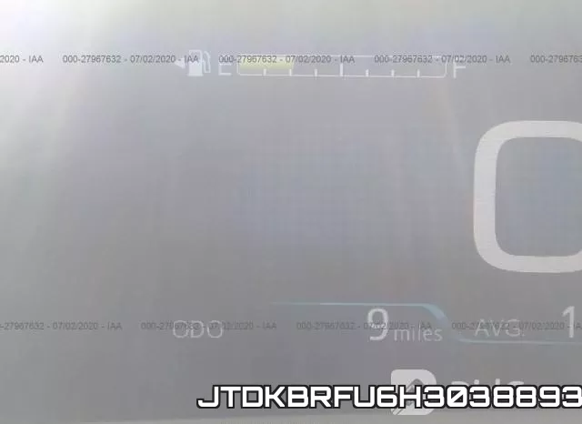 JTDKBRFU6H3038893 фото 8
