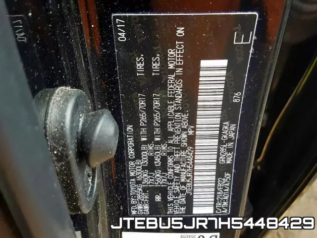 JTEBU5JR7H5448429 фото 2