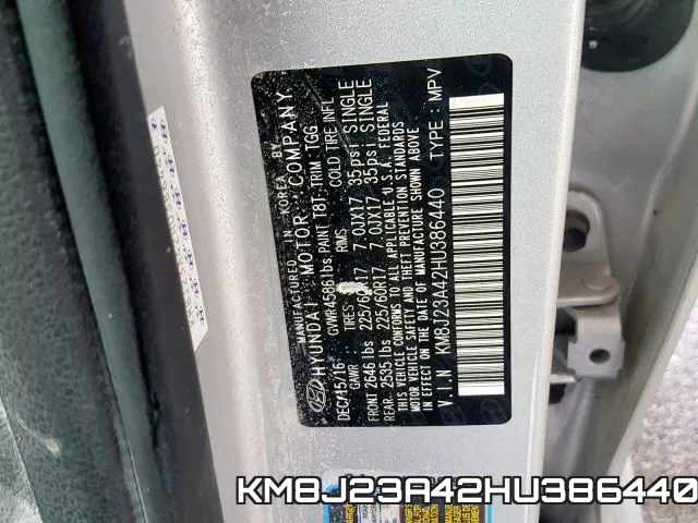 KM8J23A42HU386440 фото 2