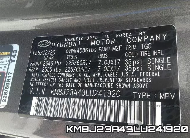 KM8J23A43LU241920 фото 10