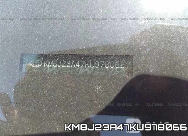KM8J23A47KU978066 фото 10