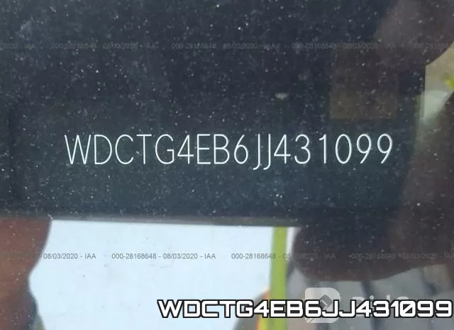 WDCTG4EB6JJ431099 фото 10