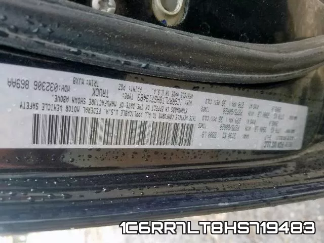 1C6RR7LT8HS719483 фото 2