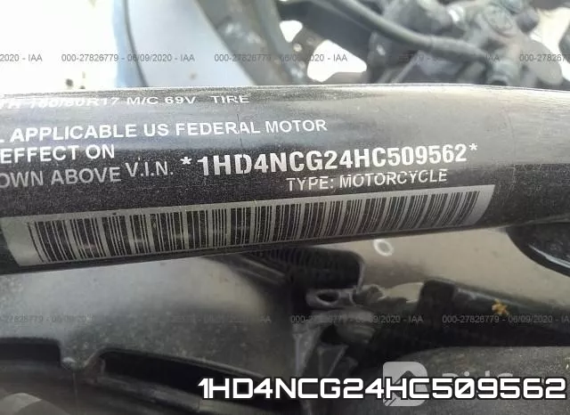1HD4NCG24HC509562 фото 2