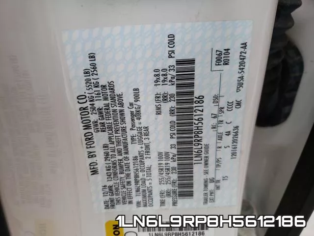 1LN6L9RP8H5612186 фото 2