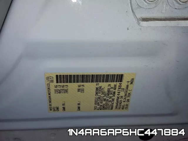 1N4AA6AP6HC447884 фото 2