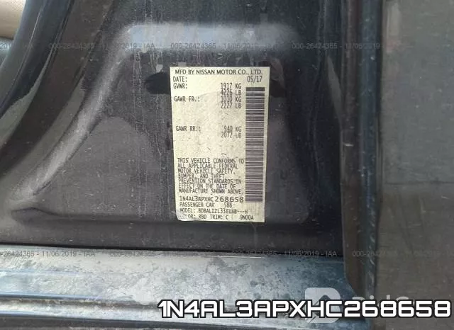 1N4AL3APXHC268658 фото 10