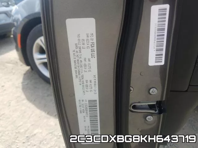 2C3CDXBG8KH643719 фото 2
