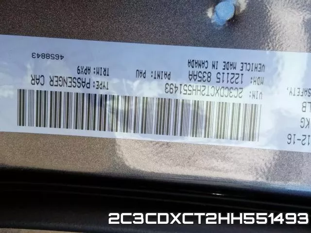 2C3CDXCT2HH551493 фото 2
