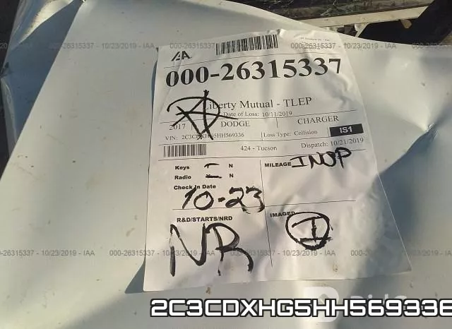 2C3CDXHG5HH569336 фото 8