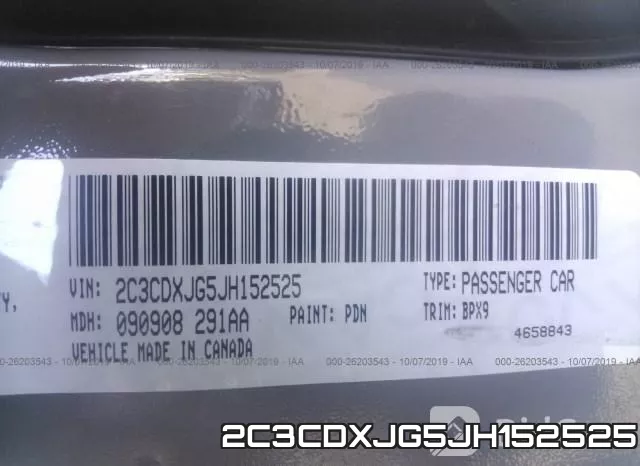 2C3CDXJG5JH152525 фото 10