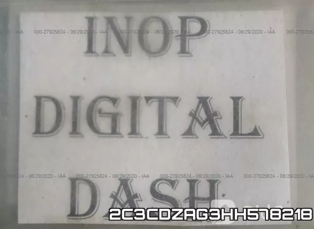 2C3CDZAG3HH578218 фото 8