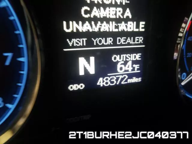 2T1BURHE2JC040377 фото 9