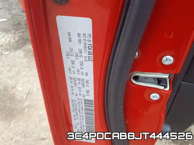 3C4PDCAB8JT444526 фото 2
