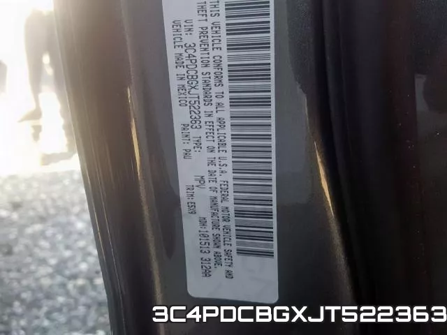 3C4PDCBGXJT522363 фото 2