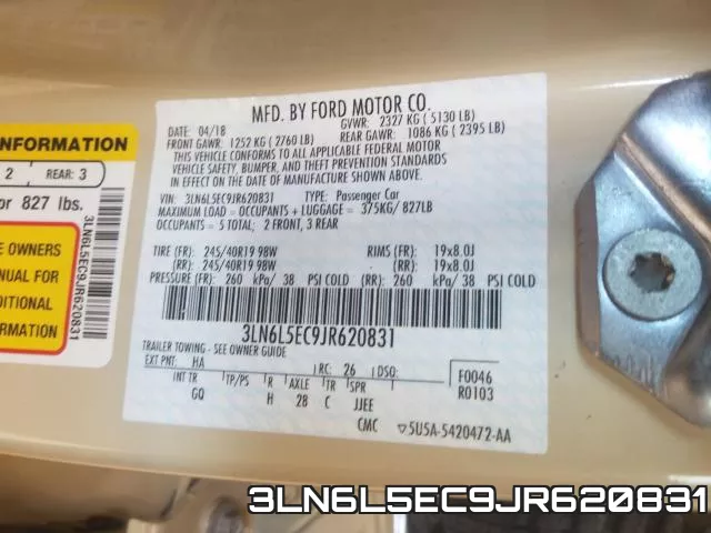 3LN6L5EC9JR620831 фото 2