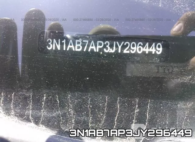 3N1AB7AP3JY296449 фото 10