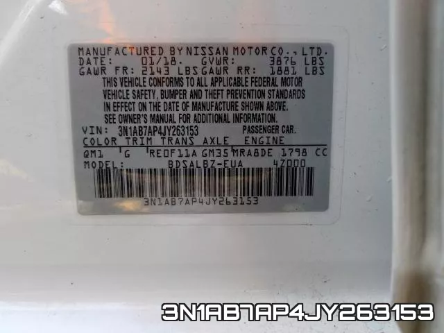 3N1AB7AP4JY263153 фото 2