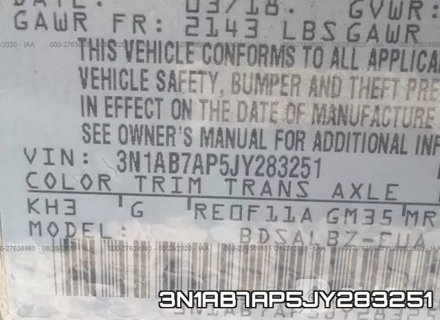 3N1AB7AP5JY283251 фото 10