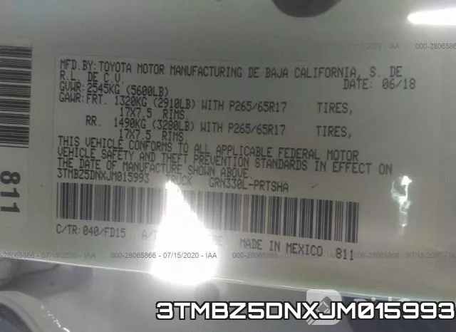 3TMBZ5DNXJM015993 фото 10