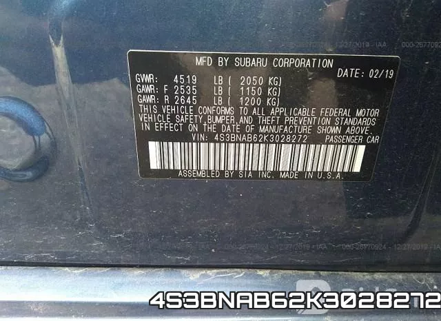4S3BNAB62K3028272 фото 10