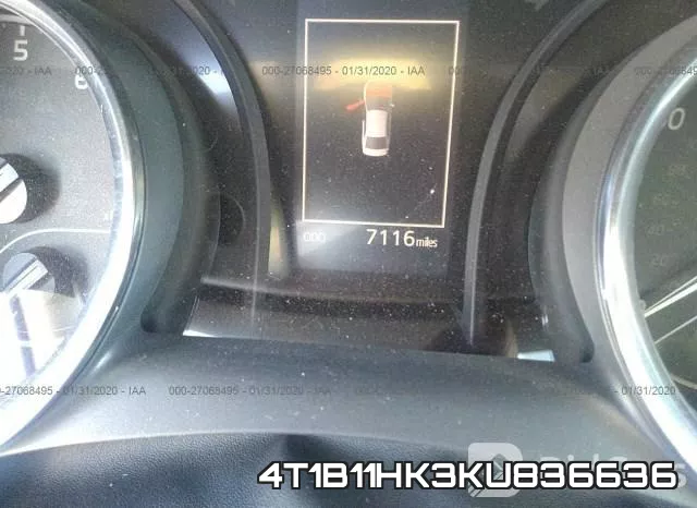 4T1B11HK3KU836636 фото 8
