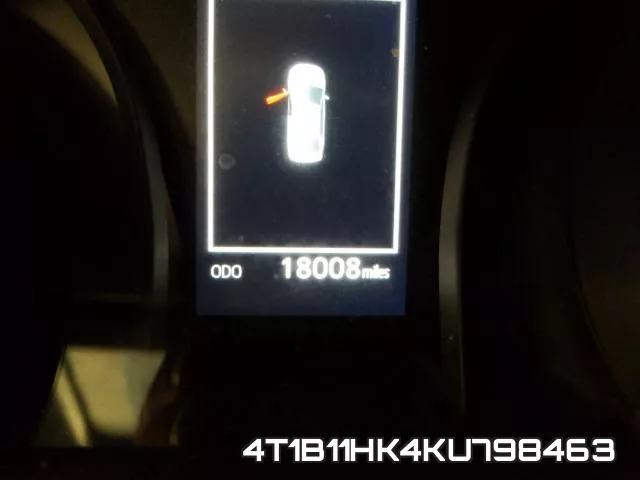 4T1B11HK4KU798463 фото 9
