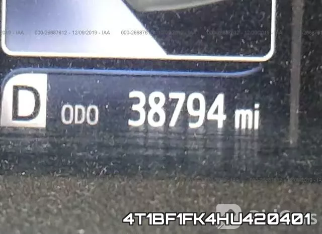 4T1BF1FK4HU420401 фото 8