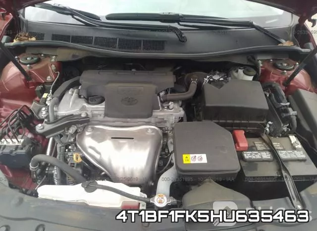 4T1BF1FK5HU635463 фото 2