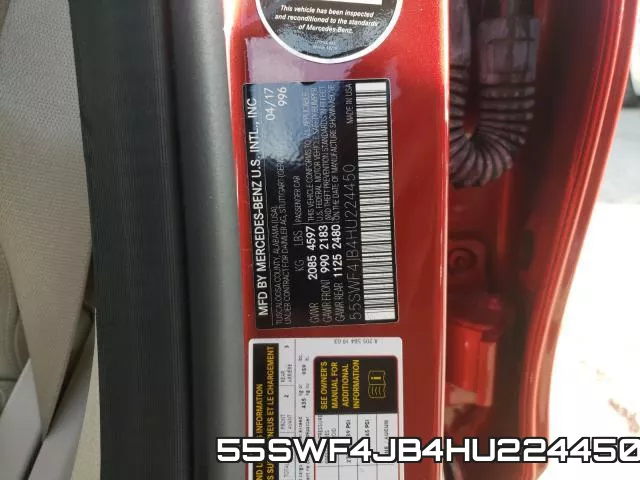 55SWF4JB4HU224450 фото 2