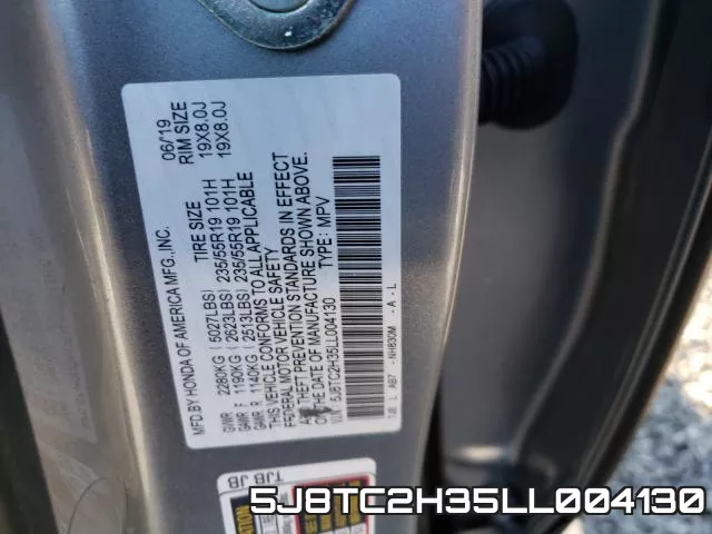 5J8TC2H35LL004130 фото 2