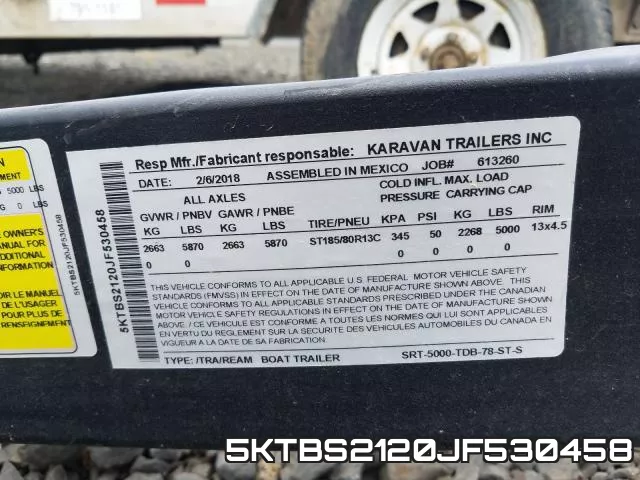 5KTBS2120JF530458 фото 2