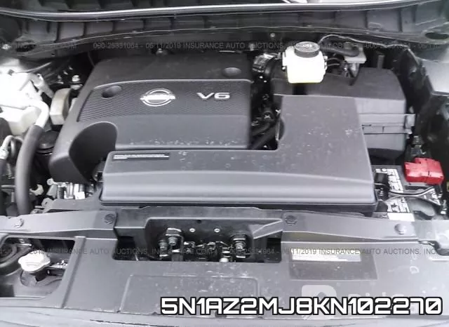 5N1AZ2MJ8KN102270 фото 2
